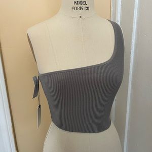 NWT Aritzia Babaton Asymmetrical Top